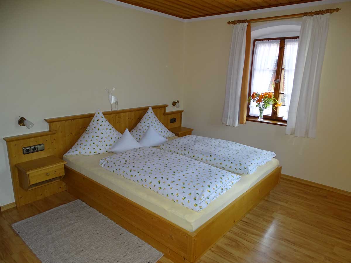 Ferienwohnung Jagdhäusl zweites Schlafzimmer